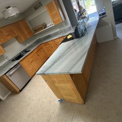 manufacturing and installation of new countertops