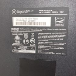 32 Inch Westinghouse TV