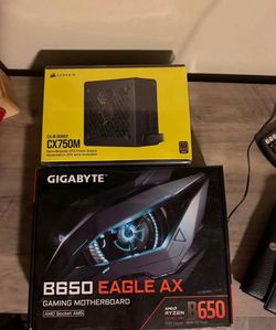 PC parts (Motherboard & Power-supply