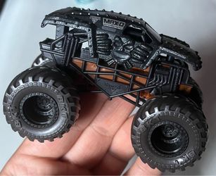 Monster Jam Max D Color Changer BlackOut Monster Truck 1:64 Scale Pre-Owned Used