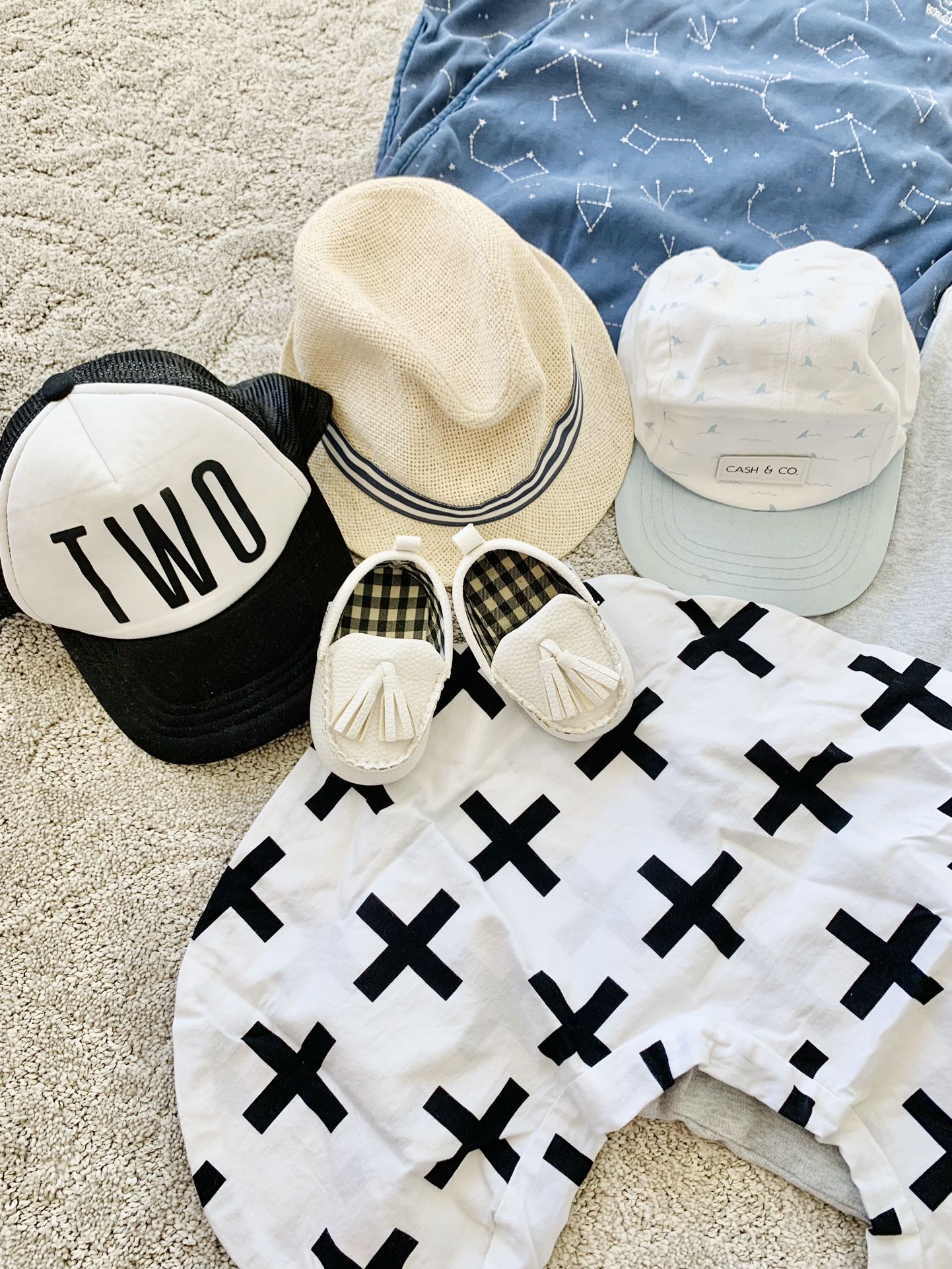 Baby Boy Items - Cash & Co, H&M, Alva Baby