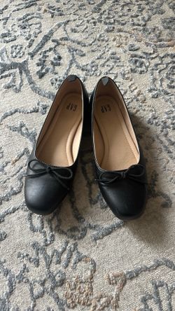 Ballet Flats Black Size 8