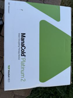 ManaMed ManaCold Platinum 2.0 Water Circulating Therapy System + Universal Pad - Open Box / Never Used