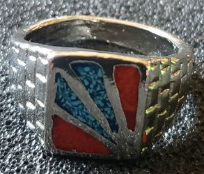 Stainless Steel Ring size 10.5 Unisex