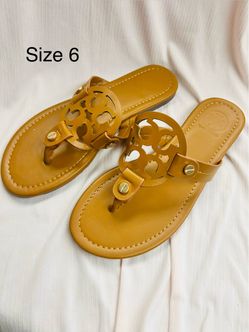 Tory Burch Miller Sandals Size 6