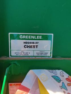 GREENLEE GAME BOX MISCELLANEOUS ITEMS