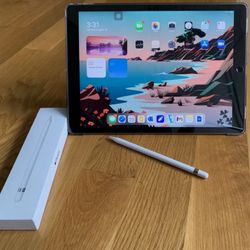 iPad Pro 12 Inch 128gb With Apple Pencil 