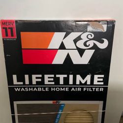 K&N Washable House Filter  12”x20” Brand New