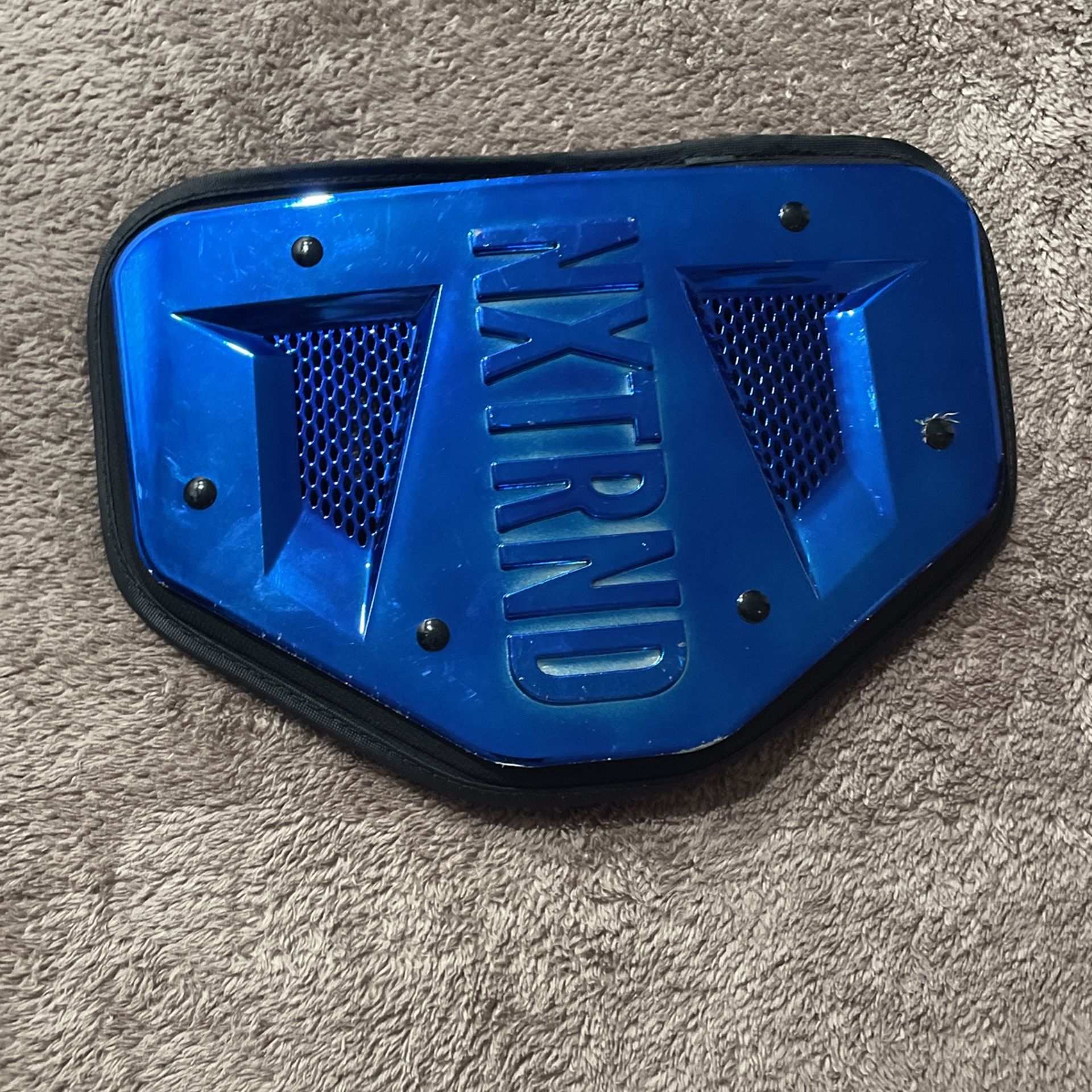 NXTRND Adult backplate(chrome blue)