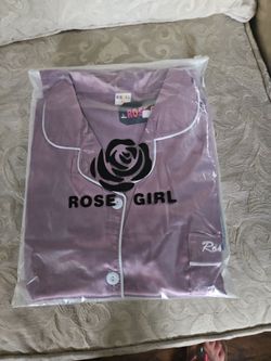 New silk ladies pajamas pink size XL blue size L $20.00 EACH  or 2 × $30.00 FIRM PRICE.