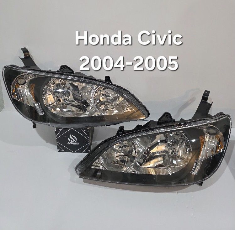Honda Civic 2004-2005 Headlights