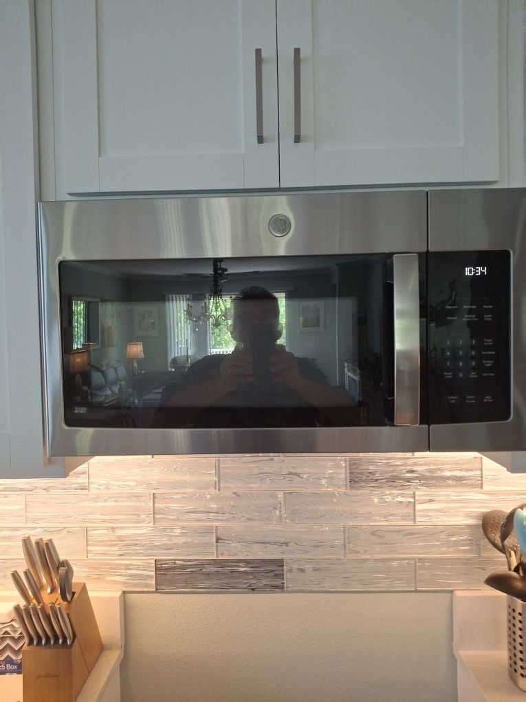 Electric Range And Microwave