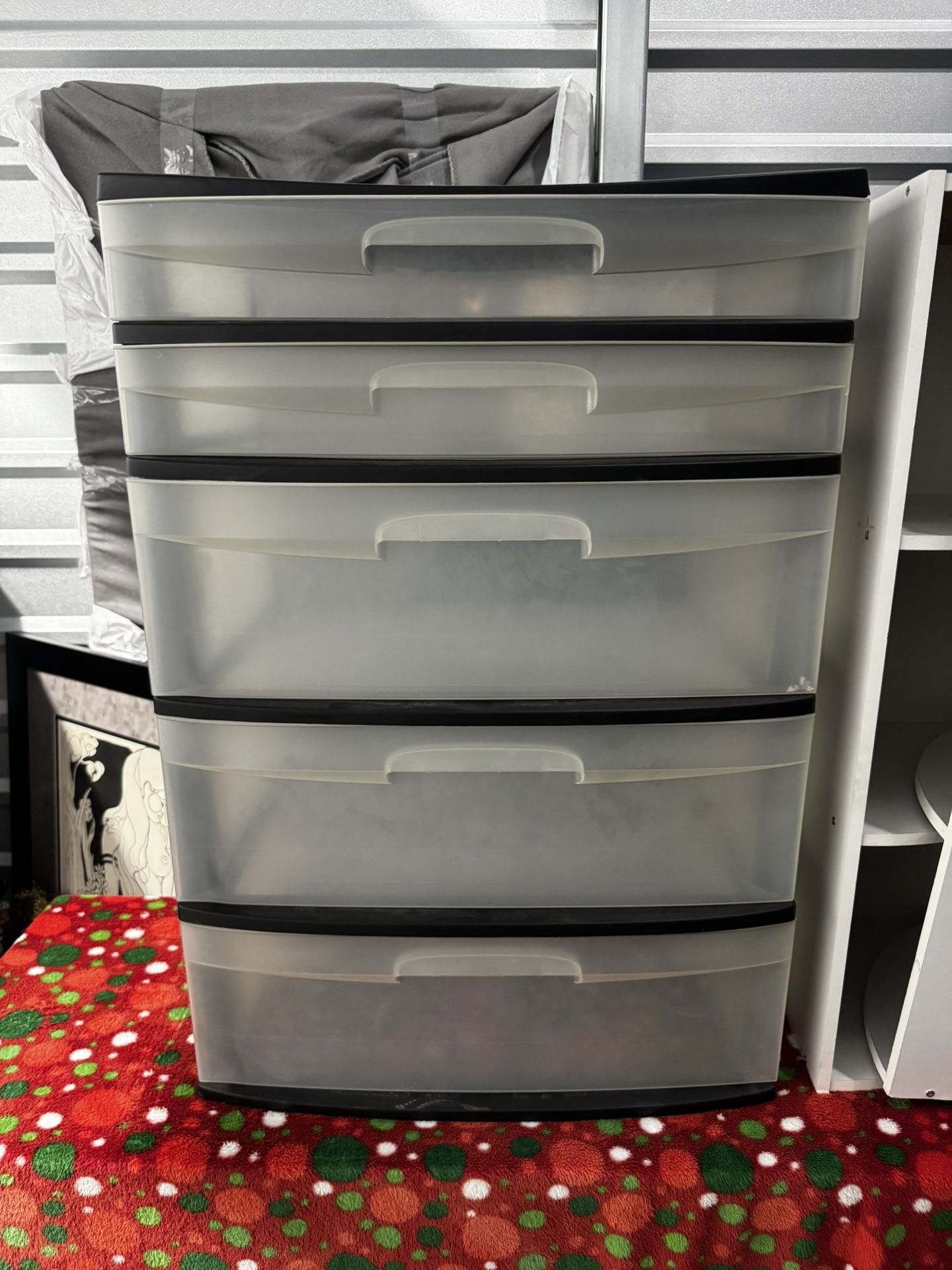 Sterilite 5 Drawer Plastic Storage $15