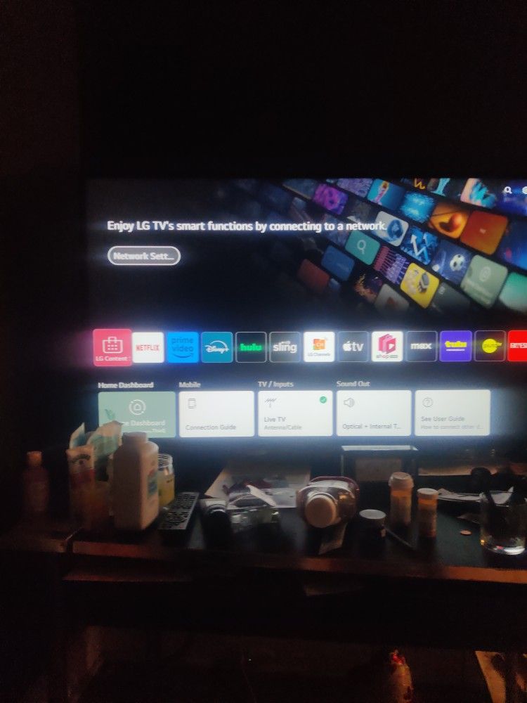 Selling Two TV A Roko And LG Smart TV 