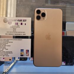 Unlocked Gold iPhone 11 Pro Max 256gb