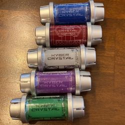 Star Wars Kyber Crystal Disney Lightsaber Blue Green White Red Purple