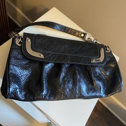 Vintage - never used Prune brand Argentinian black leather purse