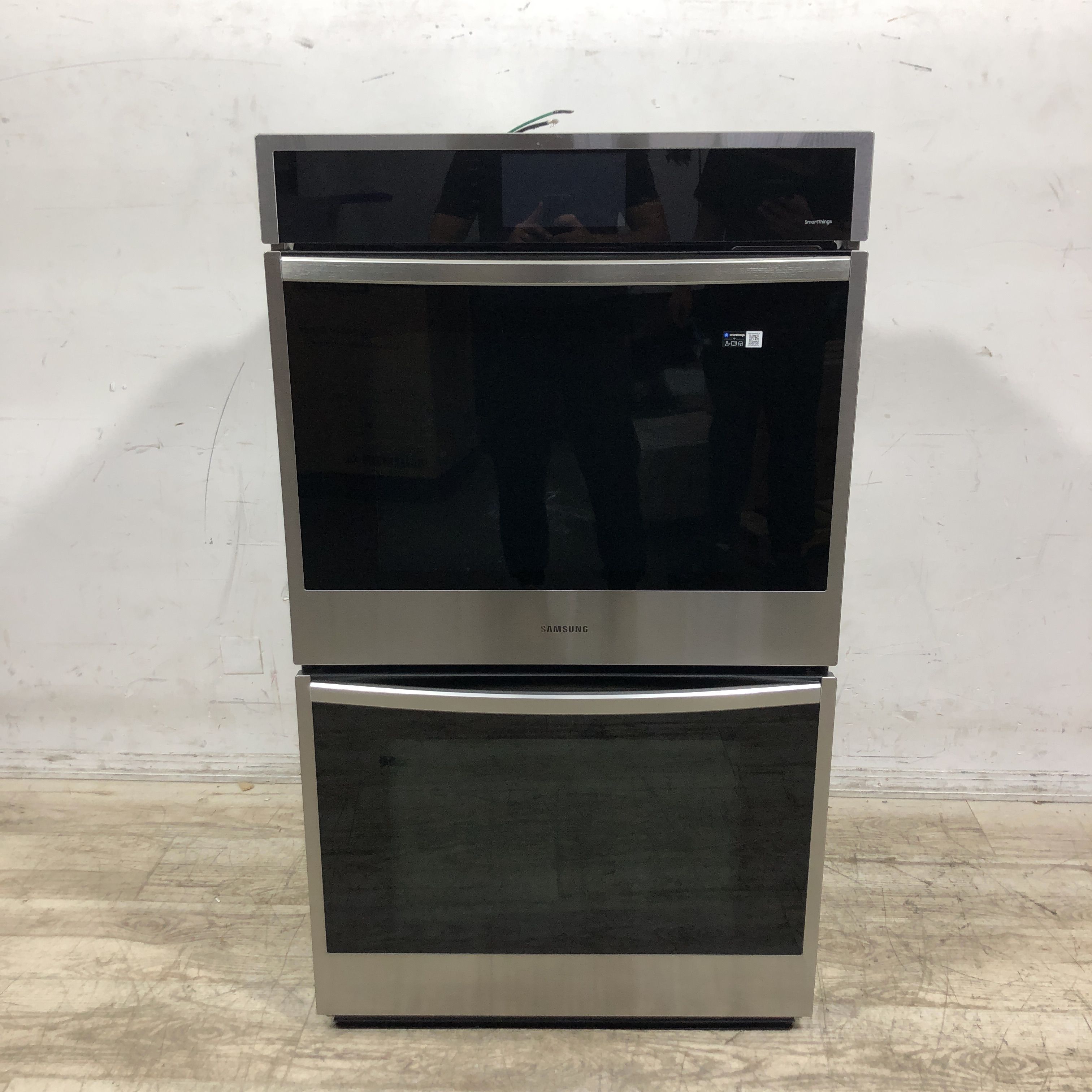 Samsung Bespoke 30" Double Electric Wall Oven with Steam Cooking