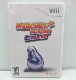 NEW Sealed Nintendo Wii Mercury Meltdown Revolution Video Game