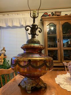 Antique table lamp