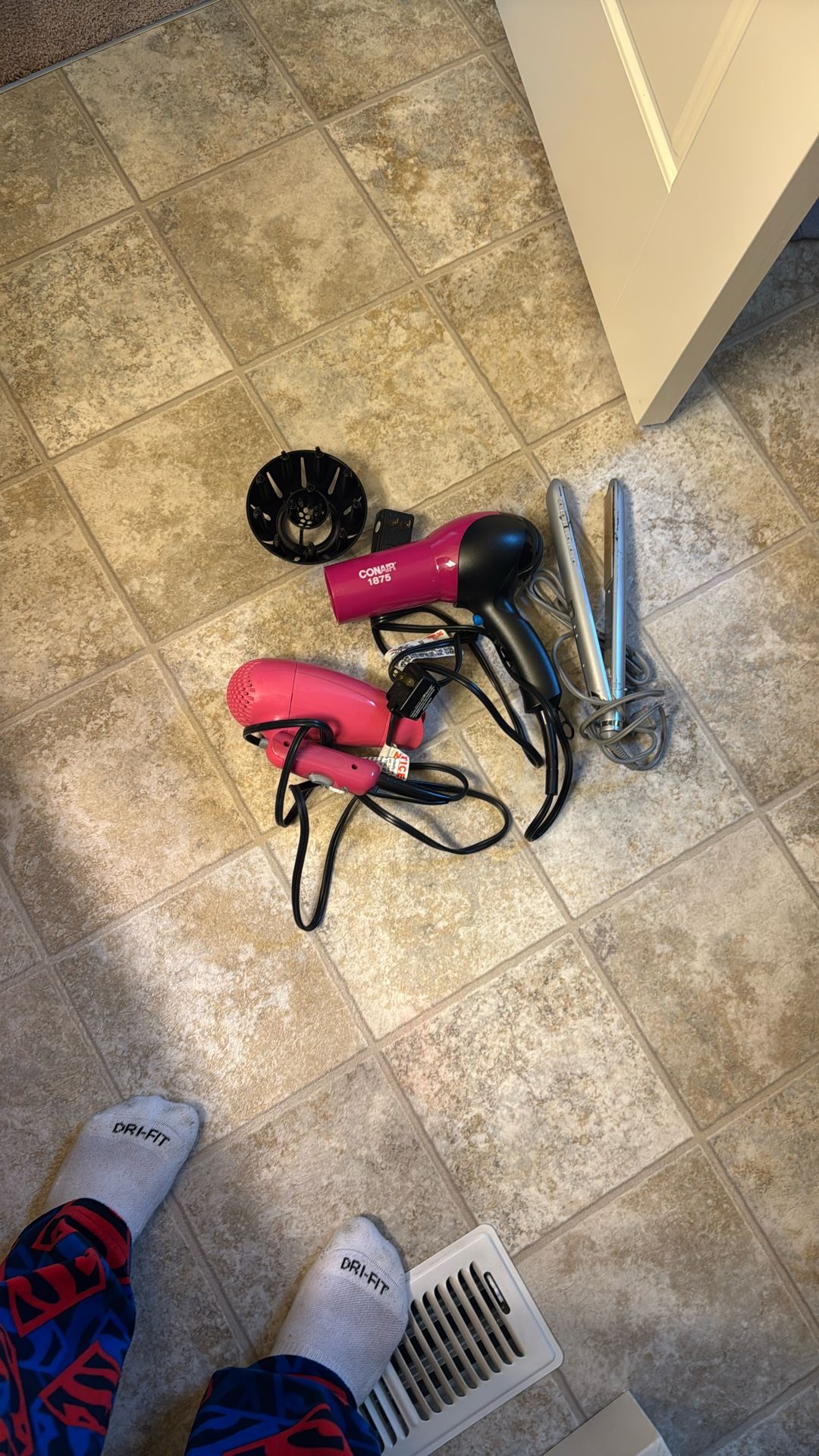 Hair dryer and Straightning Iron