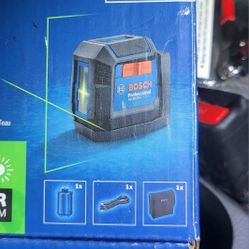 Bosch Self-leveling Cross-line Laser With LI-ION Battery 