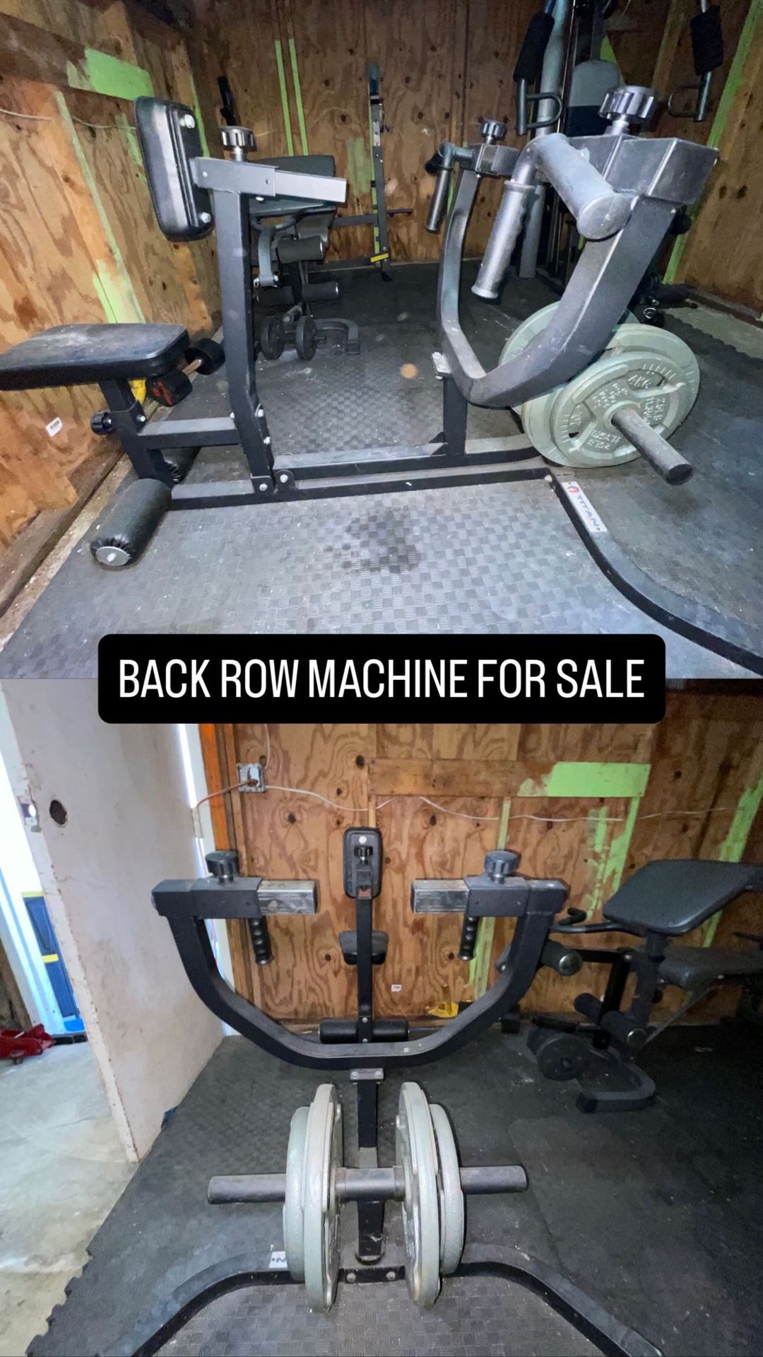 Back Row Machine