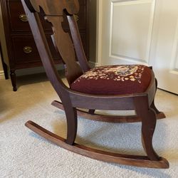 Vintage Rocking Chair for Sale in Winchester CA OfferUp