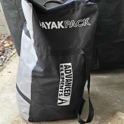 Kayak Backpack W/ Intex Tandem Kayak