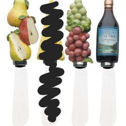 Boston Warehouse | Gourmet Wine & Cheese Spreader Set


