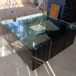 Glass Top Coffee Table
