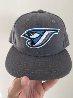 2000s New Era Toronto Blue Jays Grey On Field Hat Size 7 