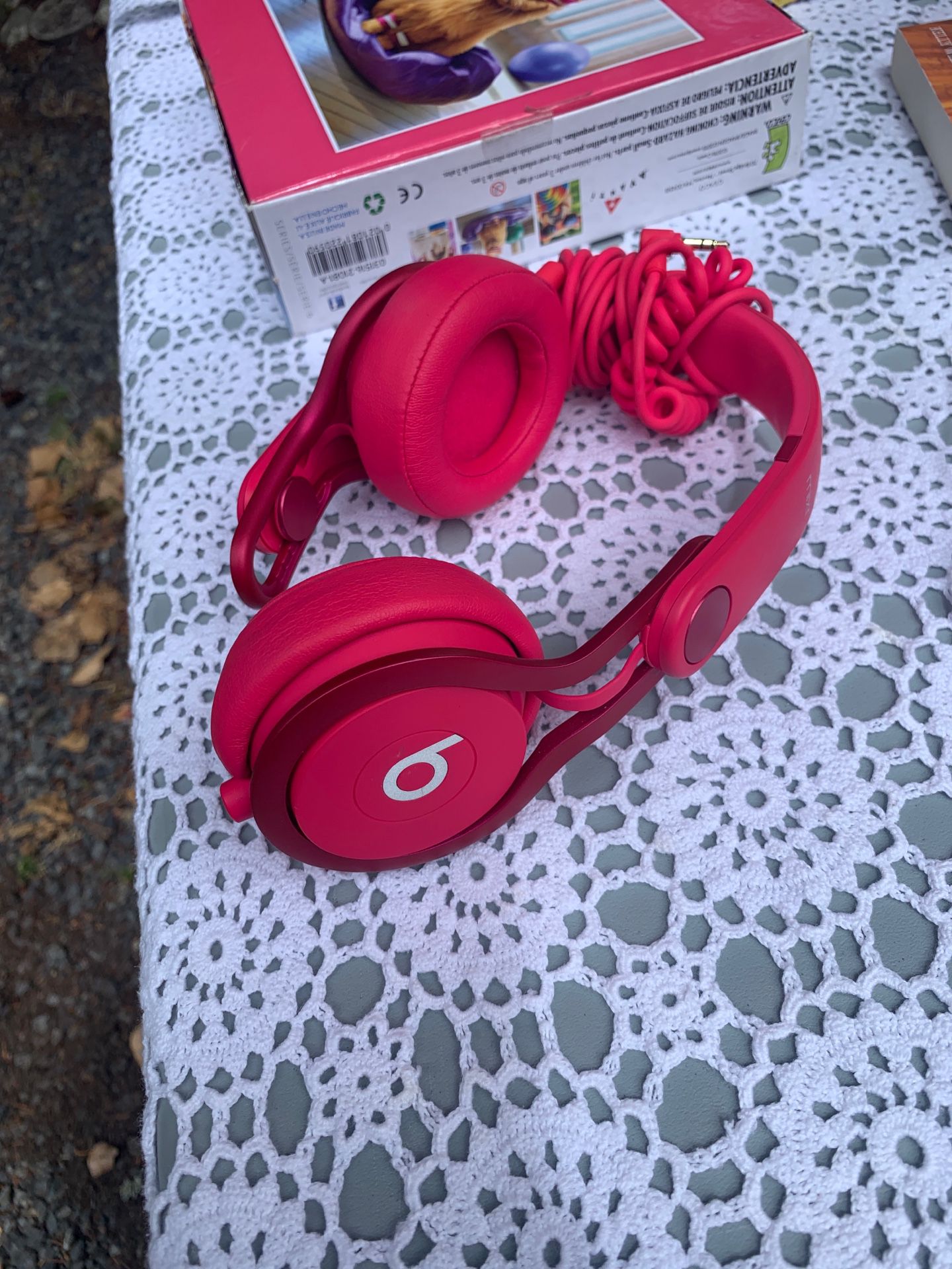 Pink Beats Headphones