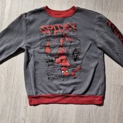 Marvel Spidey Boys Sweater Size Large 