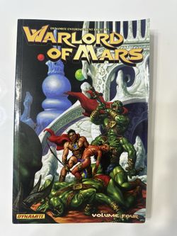 Dynamite Warlord of Mars Vol 4 Softcover First Printing 2014 John Carter