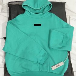 Fear of God Essentials Hoodie Mint Green Size XS  
