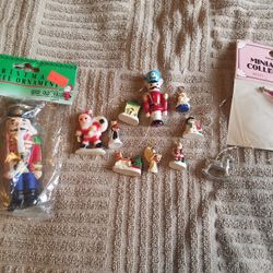 Assorted Christmas Ornaments, Some Mini