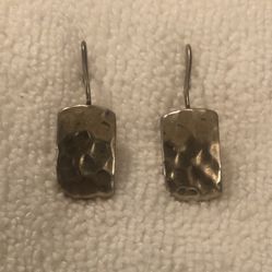 Vintage Sterling Silver Earrings GC