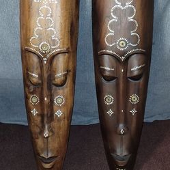 African Wood Carved