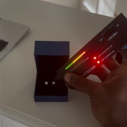 VVS1 Moissanite Stud Earrings 0.5CT