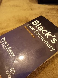 Black's Law Dictionary 