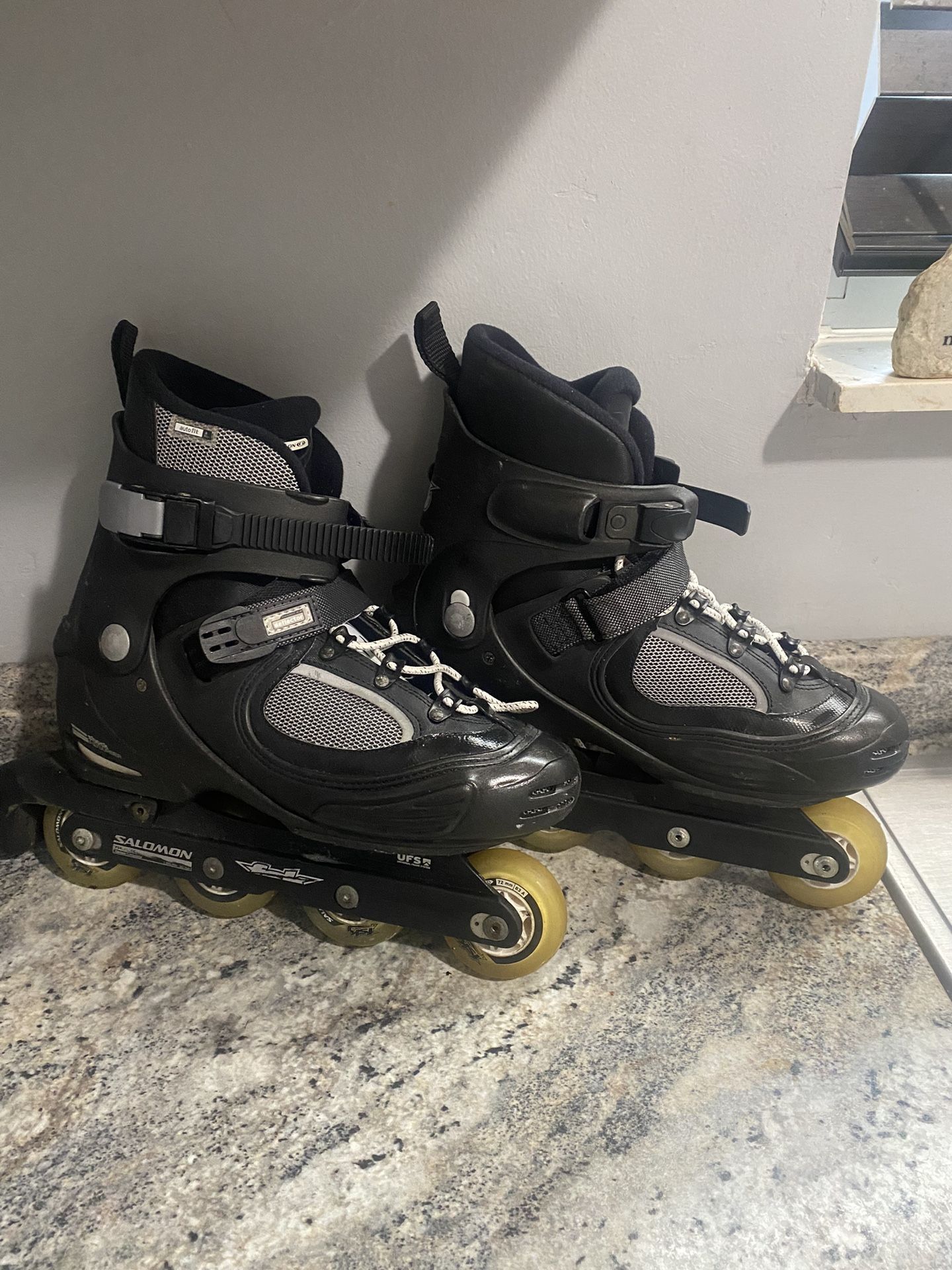 Salomon FSK Deflector Inline Skates Mens Sz 10 Mens Inline US Salomon Skates Sz 10 250cc
