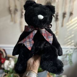 Vintage Rite Aid Plush Black Bear w/tag