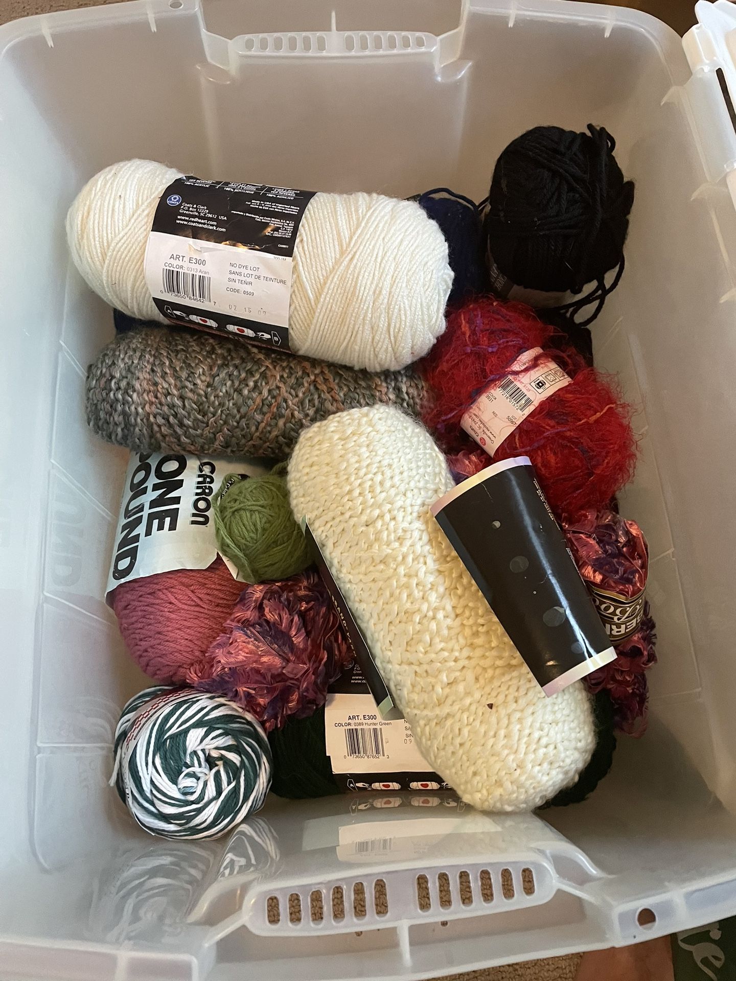 Miscellaneous Lot Of yarn