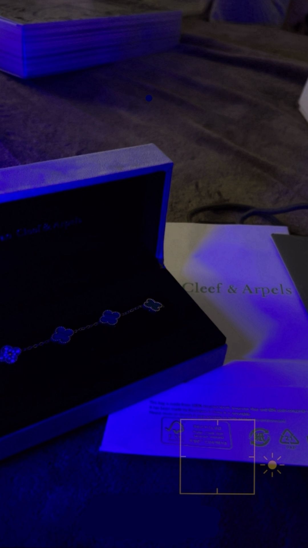 Van Cleef & Arpels vintage green bracelet.