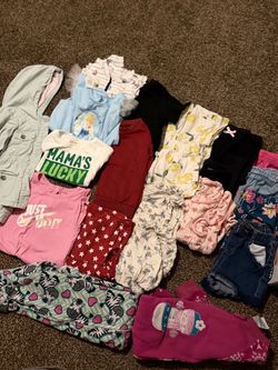 Toddler Girl Clothing Bundle Mixed Lot 24 months