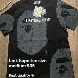 Bape Tee Size Med $35