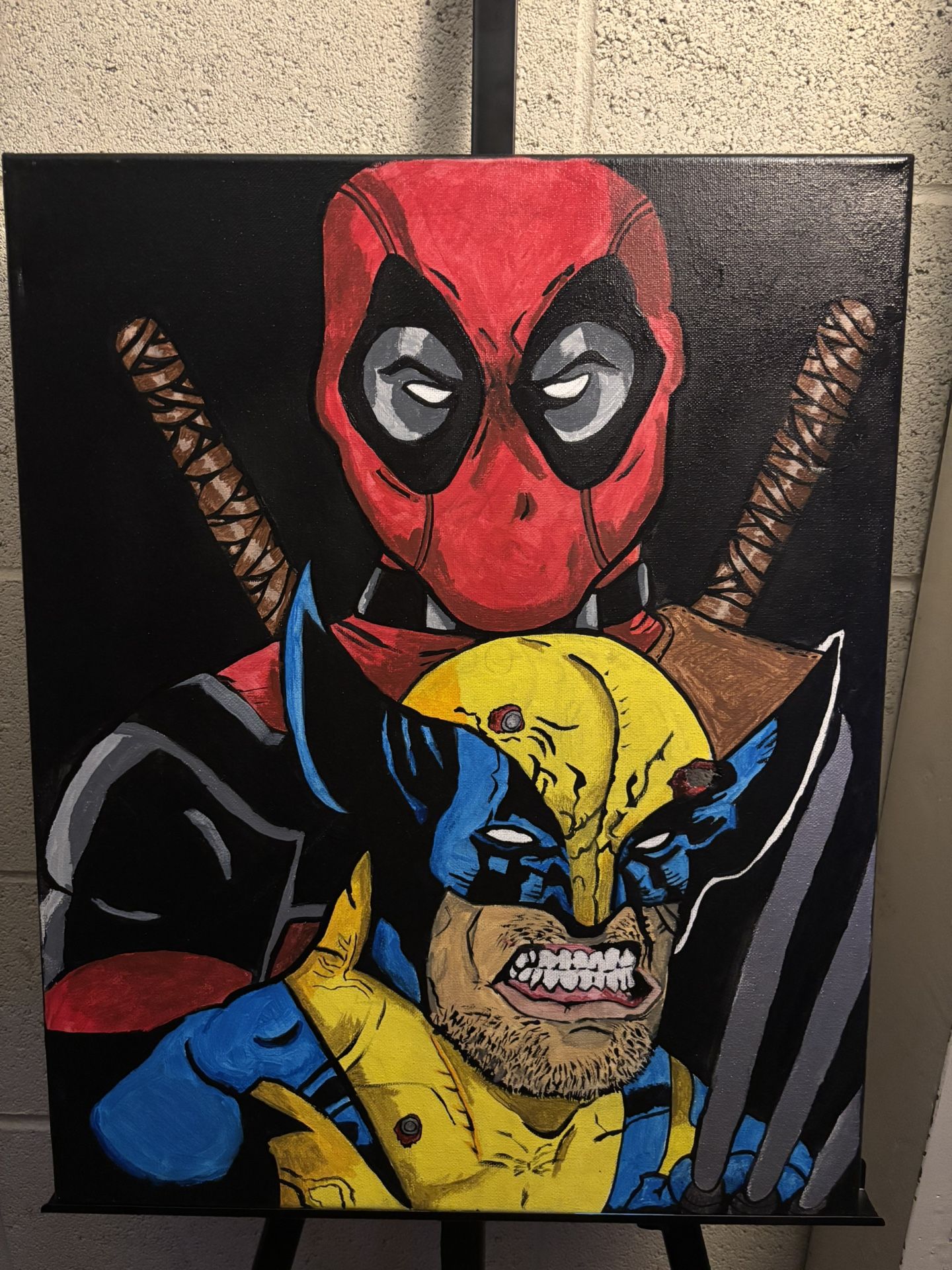 Deadpool And Wolverine Wall Art