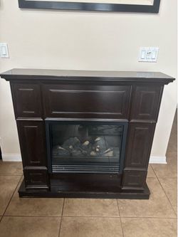 Plug in fire place