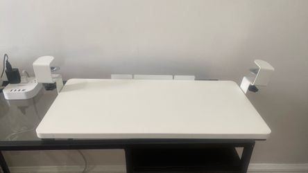 Under Desk pull out shelf/ keyboard tray